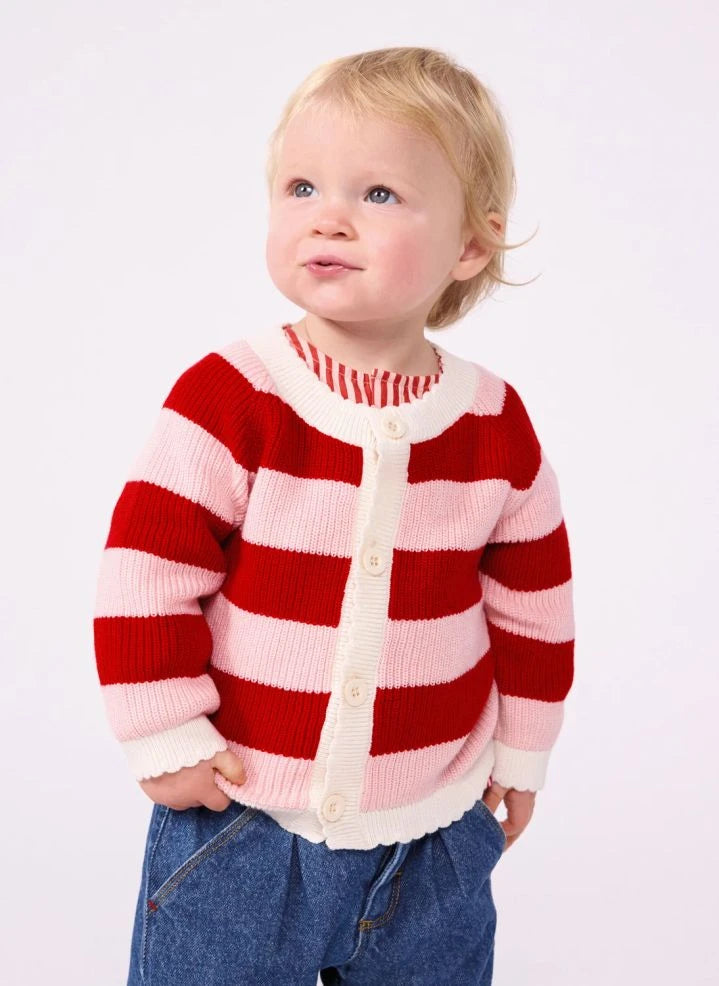 Petit Bateau - بيجامة مخملية من القطن العضوي بنقشة رجل ثلج | رمادي أزرق