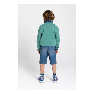 Hundred Pieces - Conrad Denim Bermuda şort | Denim mavisi