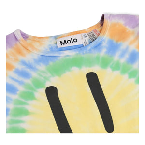 Molo - Pyjama Kısa Luvis Smile Tie and Dye Organik Pamuk | Turuncu