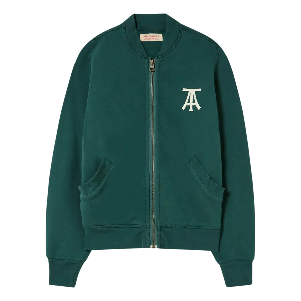 The Animals Observatory - Zebra Sweatshirt | أخضر غامق