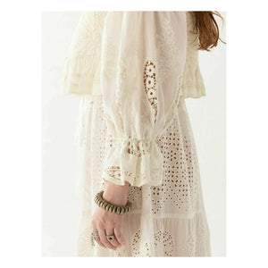 Maison Hotel - Canterbury Patch Elbise Lilibet | Beyaz
