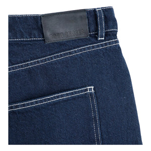 Bobo Choses - Denim Organik Pamuk Bermuda Şort | Mavi