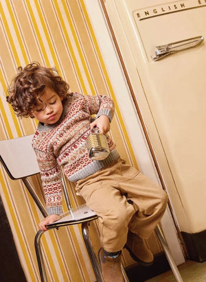 Bonton - Maylon kazak | Ekru