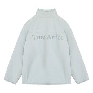 True Artist - N°3 Çift Taraflı Sherpa Ceket | Mavi