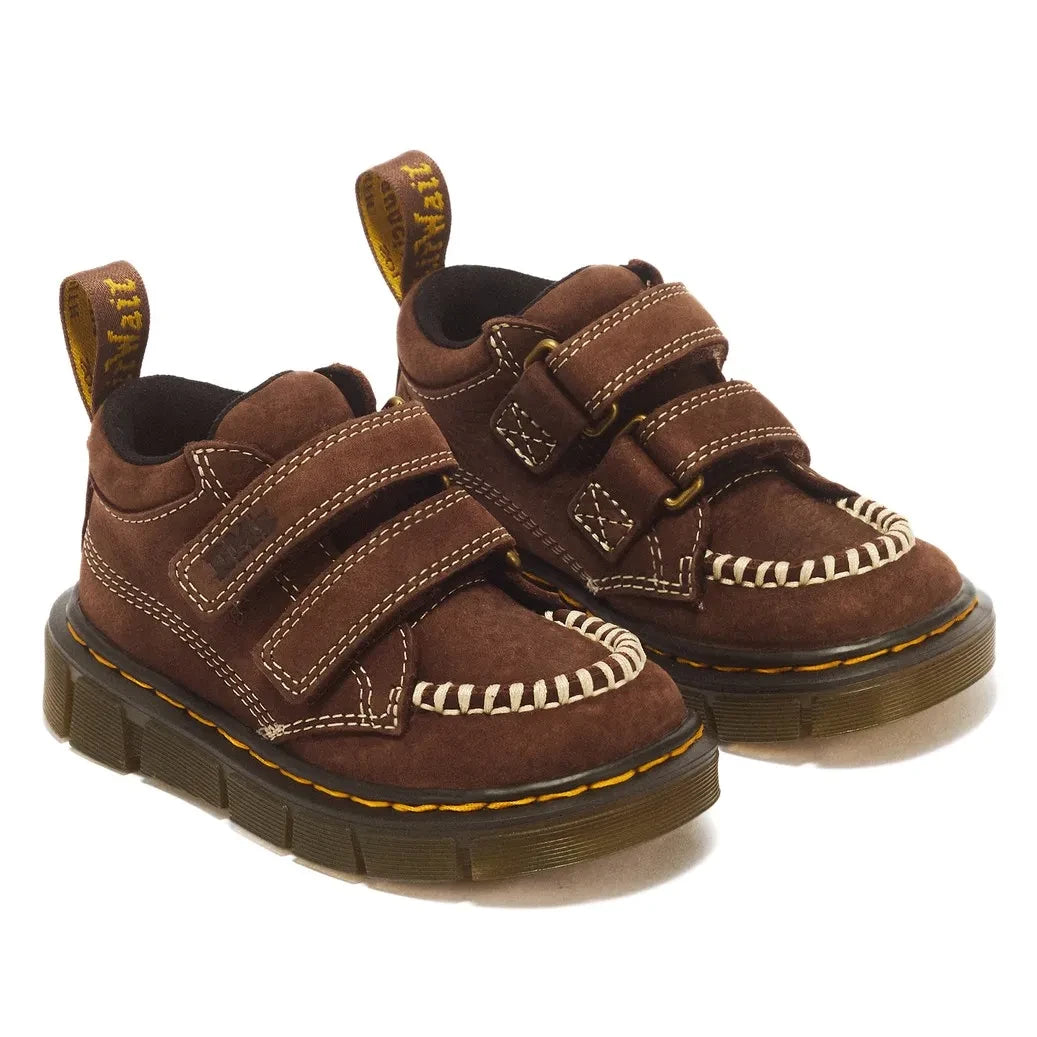 Dr Martens - Raffe T أحذية مخدوشة | بني