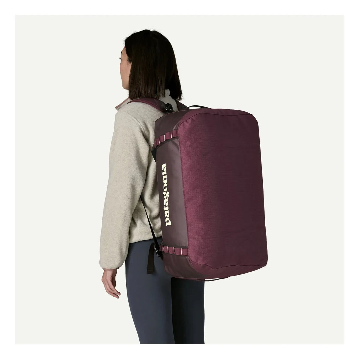 Patagonia - حقيبة رياضية Black Hole سعة 55L | بوردو