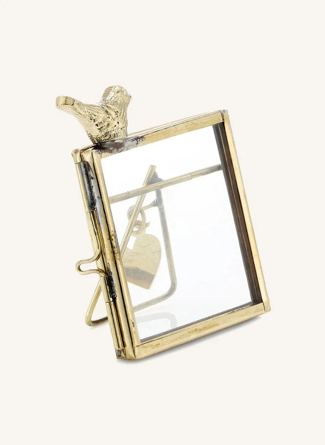 Doing Goods - إطار صور Lola Mini من النحاس الأصفر | Gold