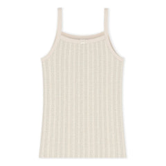 Petit Bateau - Ajurlu atlet | Ecru