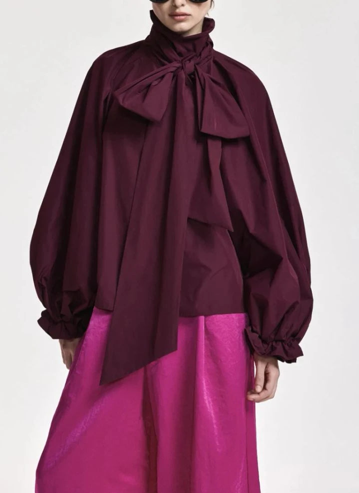 Essentiel Antwerp - بلوزة Keily | عنابي