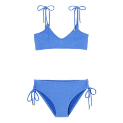 Lison Paris - Bahamas Metalik 2 Parça Mayo | Kobalt