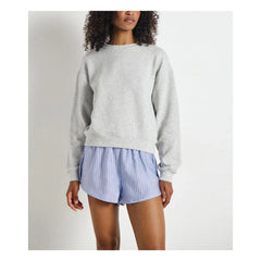 American Vintage - Evona sweatshirt | Açık yünlü gri