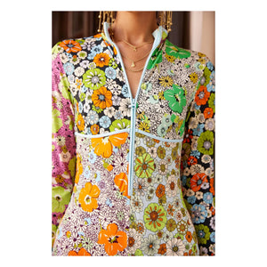 Alémais - Orange Blossom Geri Dönüştürülmüş Lifler 1 Parça Jersey | Açık mavi