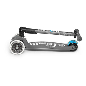 Micro - Maxi Katlanabilir LED Scooter | Gri