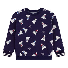 Petit Bateau - Badminton polar sweatshirt | Gece mavisi