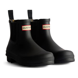Hunter - Chelsea Boots Orijinal Tartan Kauçuk | Siyah