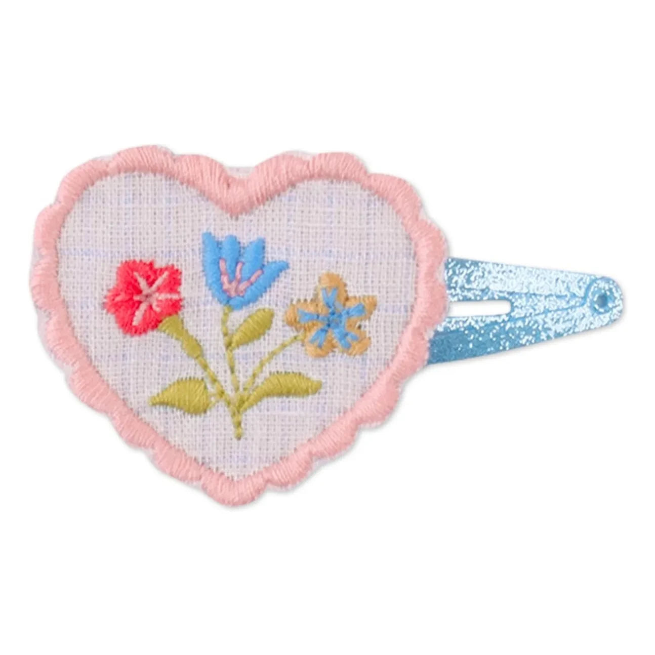 Gingersnaps - Laurel saç tokaları ve scrunchie seti | Pembe