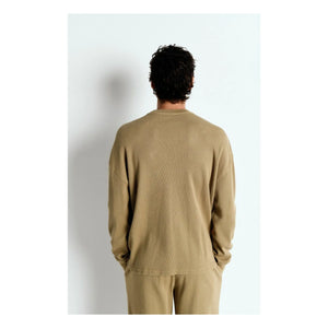 American Vintage - Ryvy organik pamuk sweatshirt | Bej