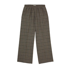 Smallable Woman - Quinn Prince of Wales Yünlü Jogger | Kahverengi