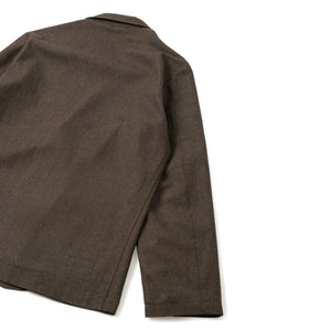 Universal Works - Pamuk Blazer | Koyu Kahverengi