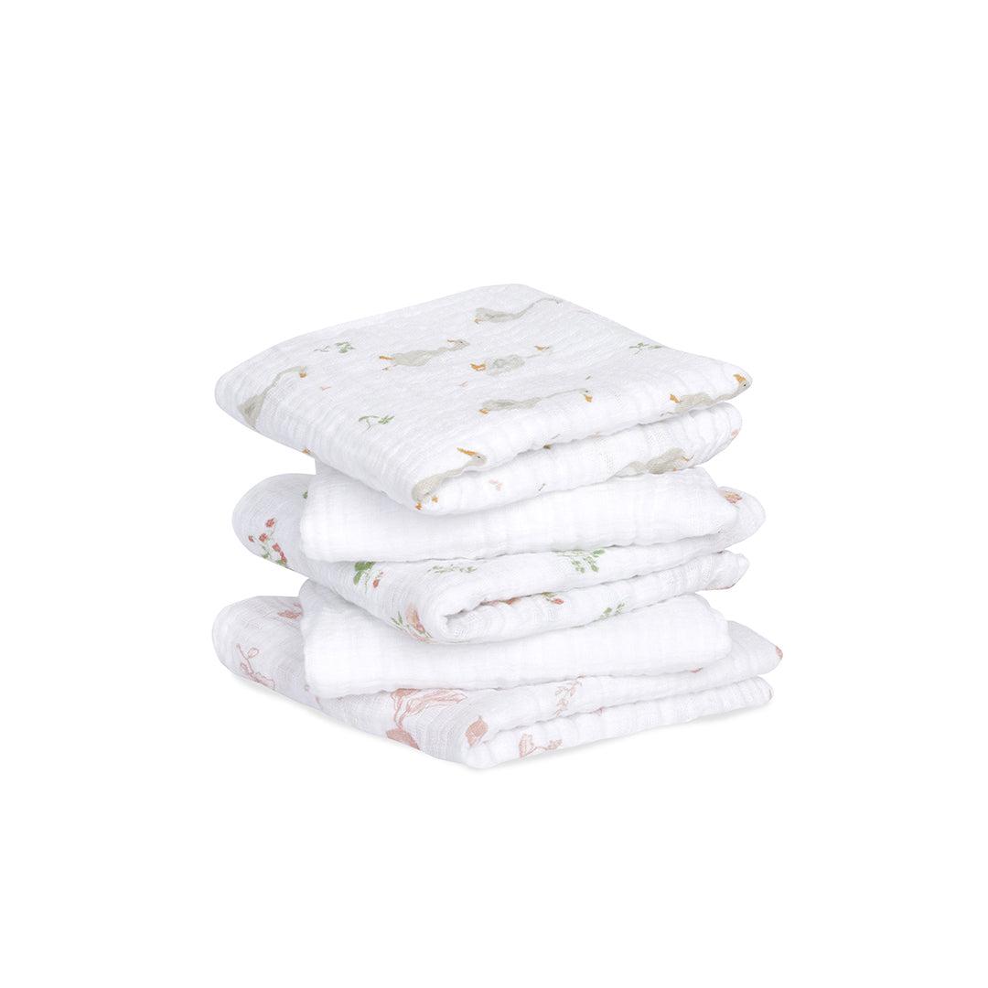 aden + anais Essentials Cotton Muslin Squares - 5 Pack - Country Floral-Muslin Squares-Country Floral- | Natural Baby Shower