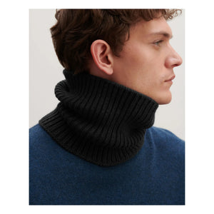 Bompard - 12 İplik Kaşmir Rib Choker | Siyah