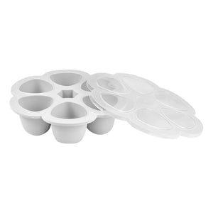 Béaba - Silikon Bebek Gıda Kalıbı - 6 x 90 ml | Açık Gri