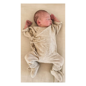 My Little Freckle - Organik Kaşmir Bebek Tulumlu Tulum | Bej