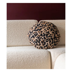 The Socialite Family - Jakarlı Bomboloni yastık | Leopard
