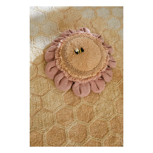 Lorena Canals - Daisy puf | Pembe