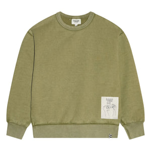 Finger in the nose - Blow organik pamuklu sweatshirt | Haki
