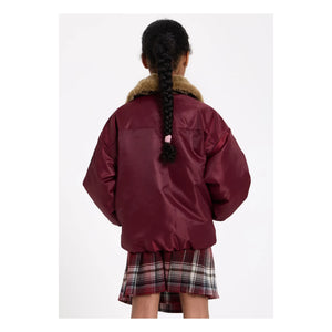 Finger in the nose - Aria Bomber Ceket | Aubergine