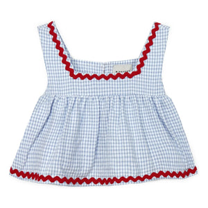 Mipounet - Top Sylvie Vichy | Açık Mavi