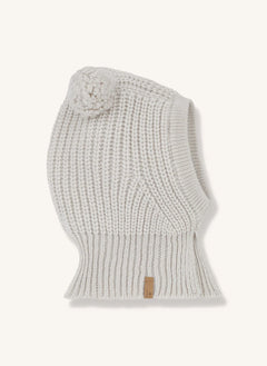1+ in the family - Ainet Maille balaklava | Ekru