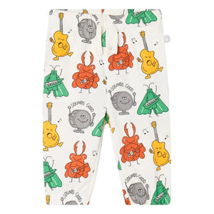 Stella McCartney Kids - Organik Pamuk Müzik Jogger | Fildişi