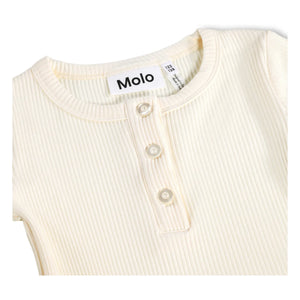 Molo - Rosey fitilli düğmeli T-shirt | Ivory