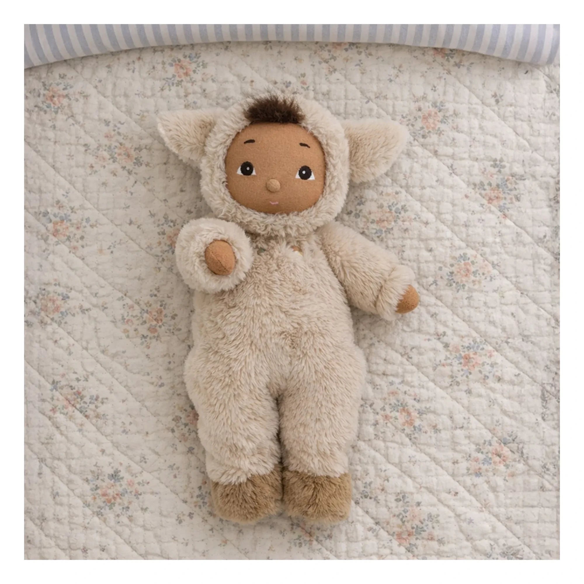 Olli Ella - Cozy Day Dinkum Kuzu Bebek | Bej