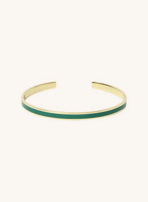 Bangle Up - سوار بلون أخضر زمردي