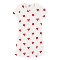 Petit Bateau - Marama Organik Pamuklu Gecelik | Beyaz