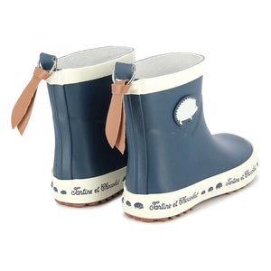 Tartine et Chocolat - Welly Patch Yağmur Çizmesi | Mavi
