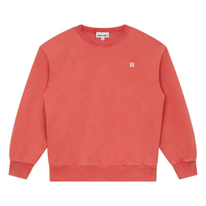 Smallable Kid - Arlo organik pamuklu sweatshirt | Koyu kırmızı