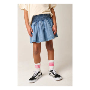 Tumble N'Dry - Yıkanmış mavi Denim Anguria etek