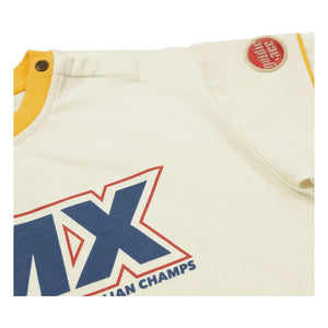 Goldie + Ace - Oversize BMX Tişört | Krem