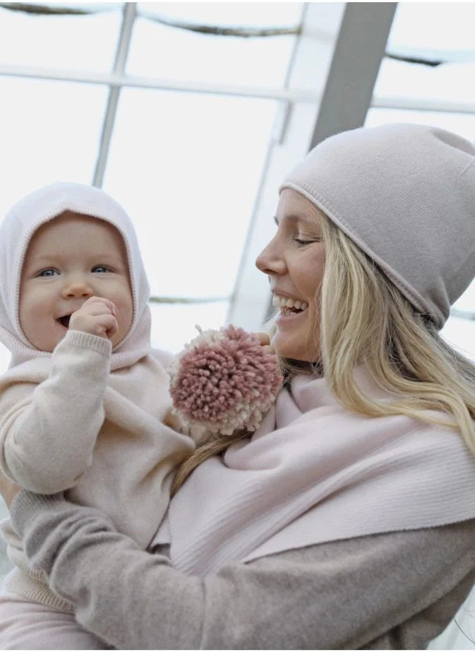 Holmm - Netty Cashmere balaklava | Açık Pembe