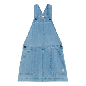 Petit Bateau - Meduse Denim Tulum Elbise | Kot mavi