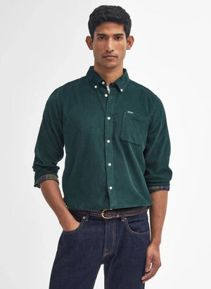 Barbour - Ramsey Kadife Gömlek | Krom yeşili