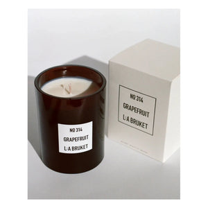 L:A BRUKET - Greyfurt kokulu mum - 260g | Renksiz