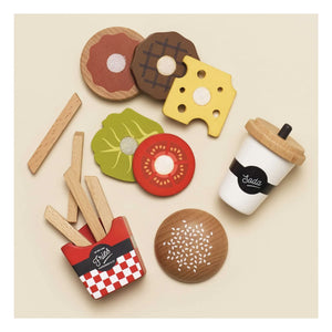Le Toy Van - Burger, patates kızartması ve gazlı içecekler