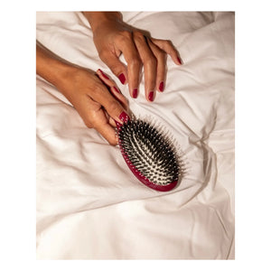 La Bonne Brosse - Brosse L'Indispensable Douceur N°3 - Hassas saç derisi | Kiraz kırmızısı