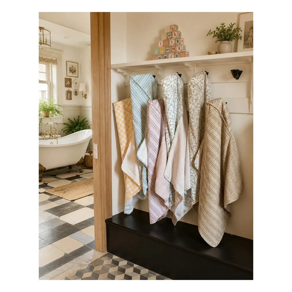 Editions Aimable - Charles رداء منشفة | Bouquet Gauze