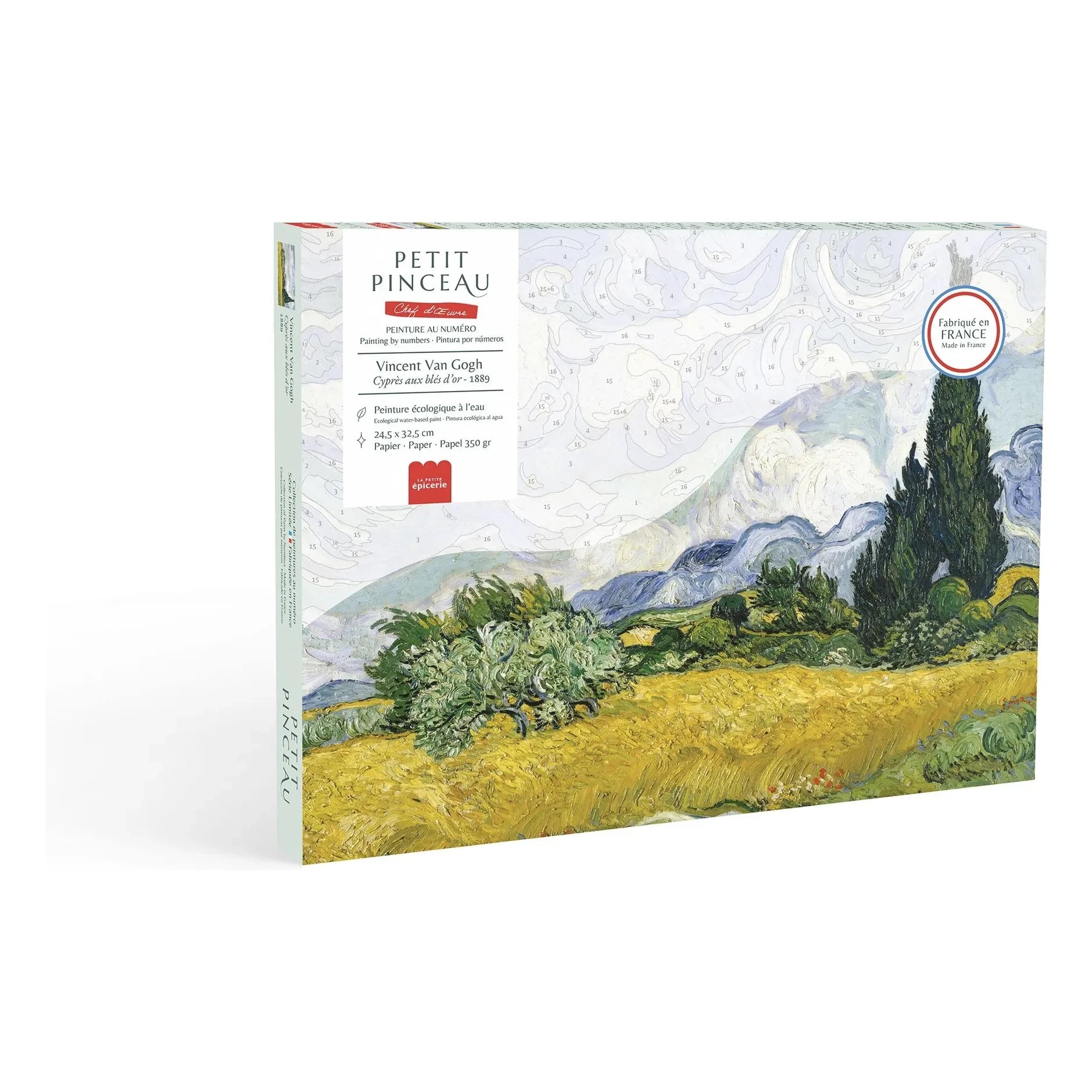 La Petite Épicerie - Numaralandırılmış tablo seti - Cyprès aux Blés d'Or